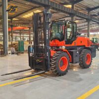 10 Tons Off-Road Forklift