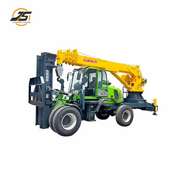 T60 Rough Terrain Forklift Tail Crane