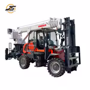 T60 Rough Terrain Forklift Tail Crane